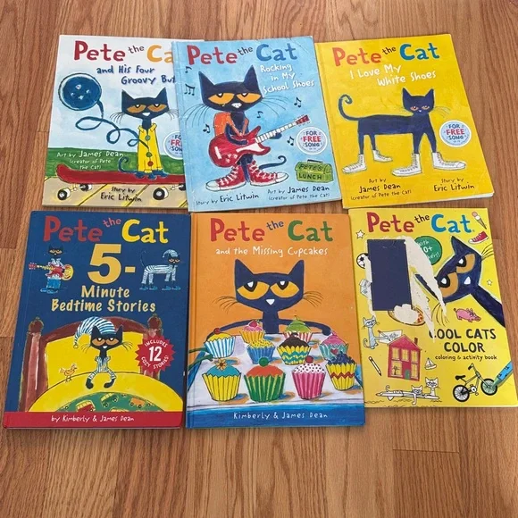 Pete the Cat Children's Book Set - Picture 2 of 16